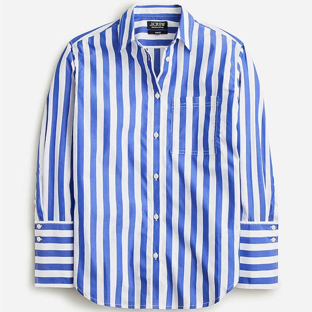 Garçon classic shirt in stripe cotton poplin